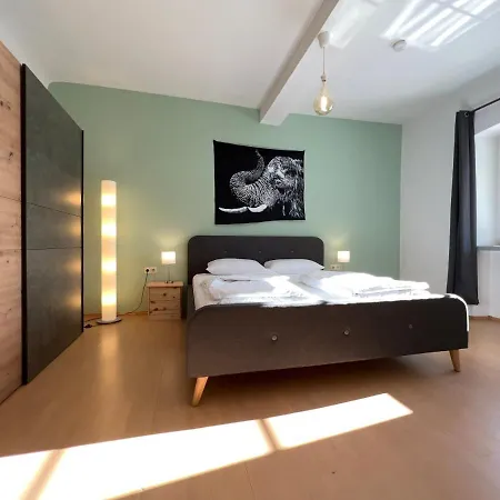 公寓 Romantisches Kamin-apartment By Rabe - Gartenabteil, Smart-tv, Netflix 卡尔斯鲁厄